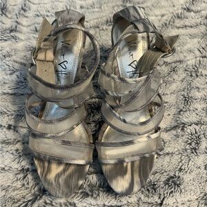 Sexy straps high heels